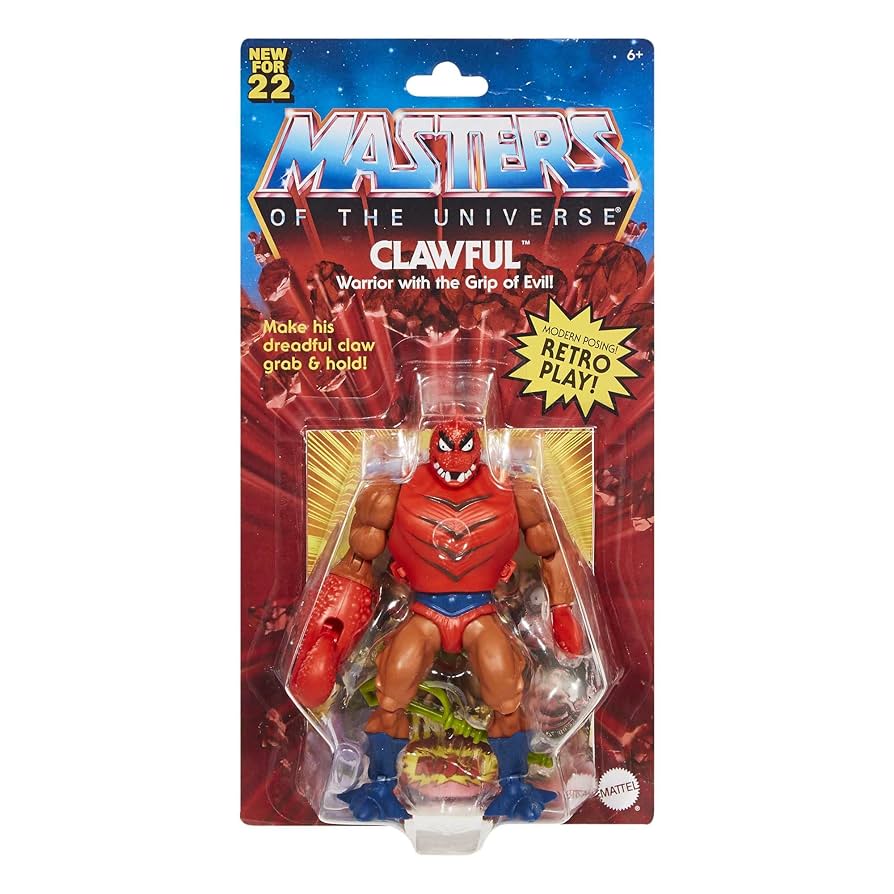 マスターオブザユニバースMOTU Classics Clawful フィギュア Amazon.com: Masters of the Universe Masterverse Action